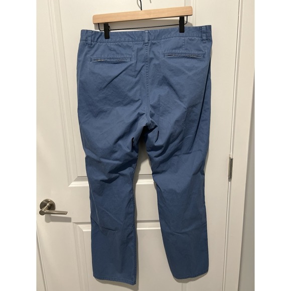 Bonobos Pants‎ Mens 38X32 Blue Chinos Khakis Straight Leg - Picture 2 of 4